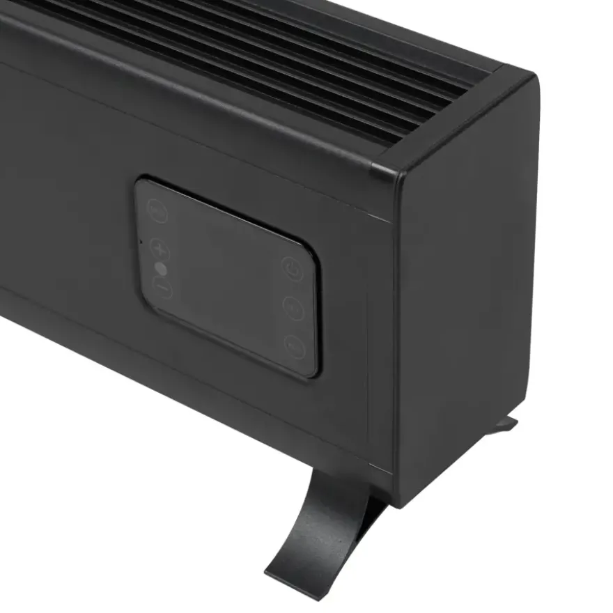 Eurom Alutherm Plint 1000 Watt zwart met WiFi
