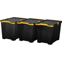 Evo Pro opbergbox DIY antraciet kunststof 65 L