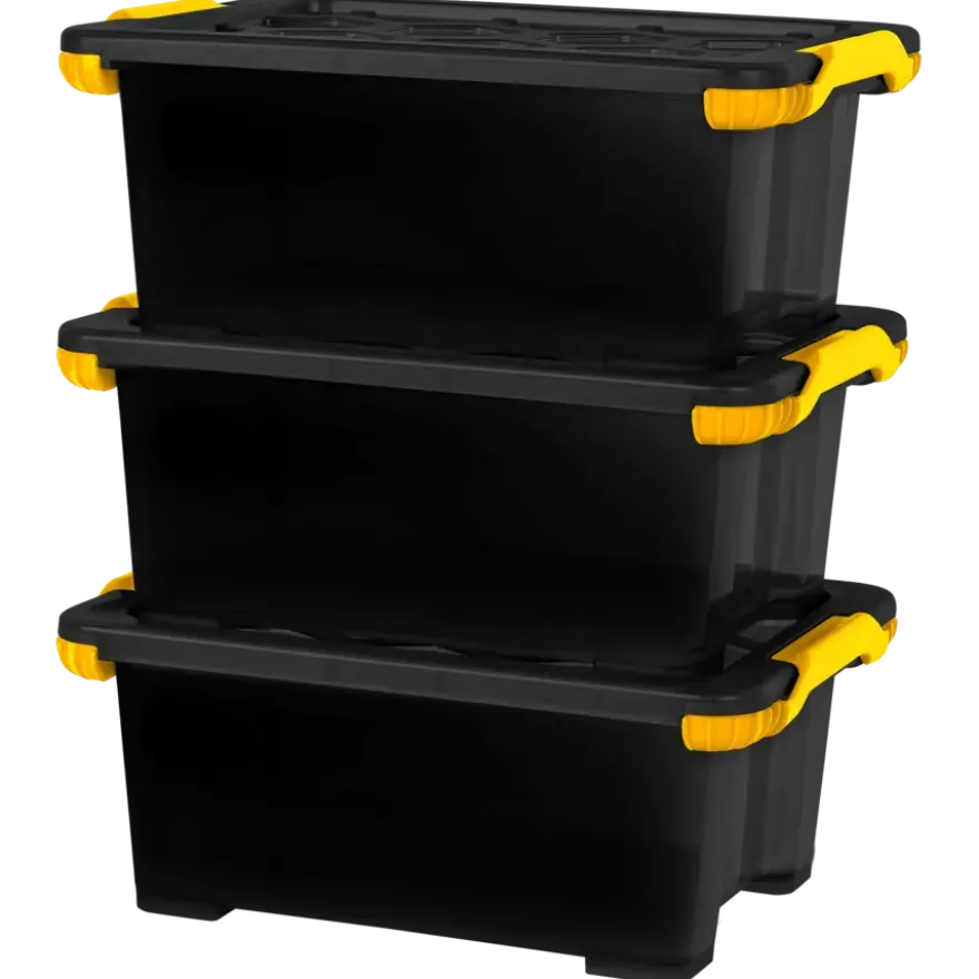 Evo Pro opbergbox DIY antraciet kunststof 11 L