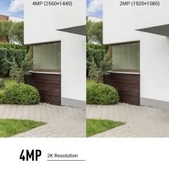 Ezviz EL3 beveiligingscamera voor buiten bedraad 2K met slimme verlichting