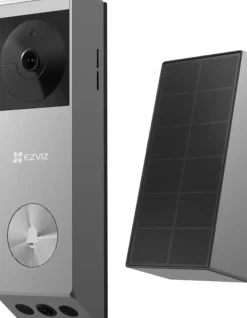 Ezviz EP3X Pro Dual video deurbel draadloos 2K HD met zonnepaneel