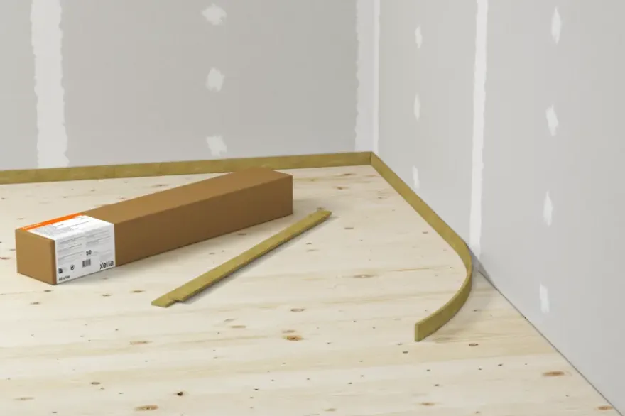 Fermacell randstrook minerale wol 1000 x 30 x 10 mm per stuk