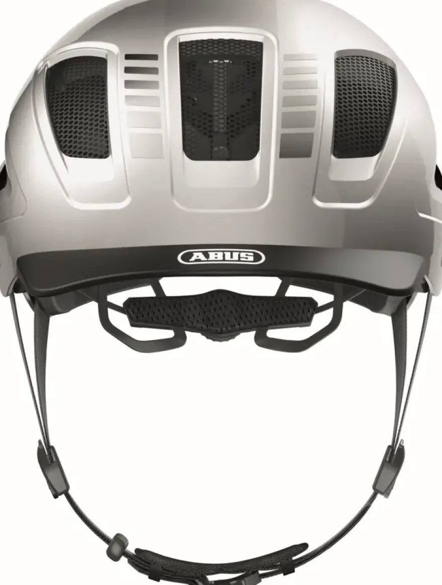 Fietshelm Hyban 2.0 signal silver L