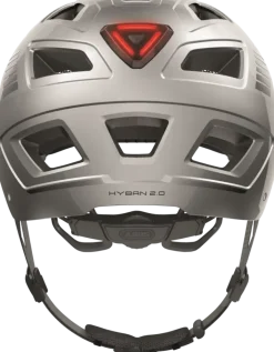 Fietshelm Hyban 2.0 signal silver L