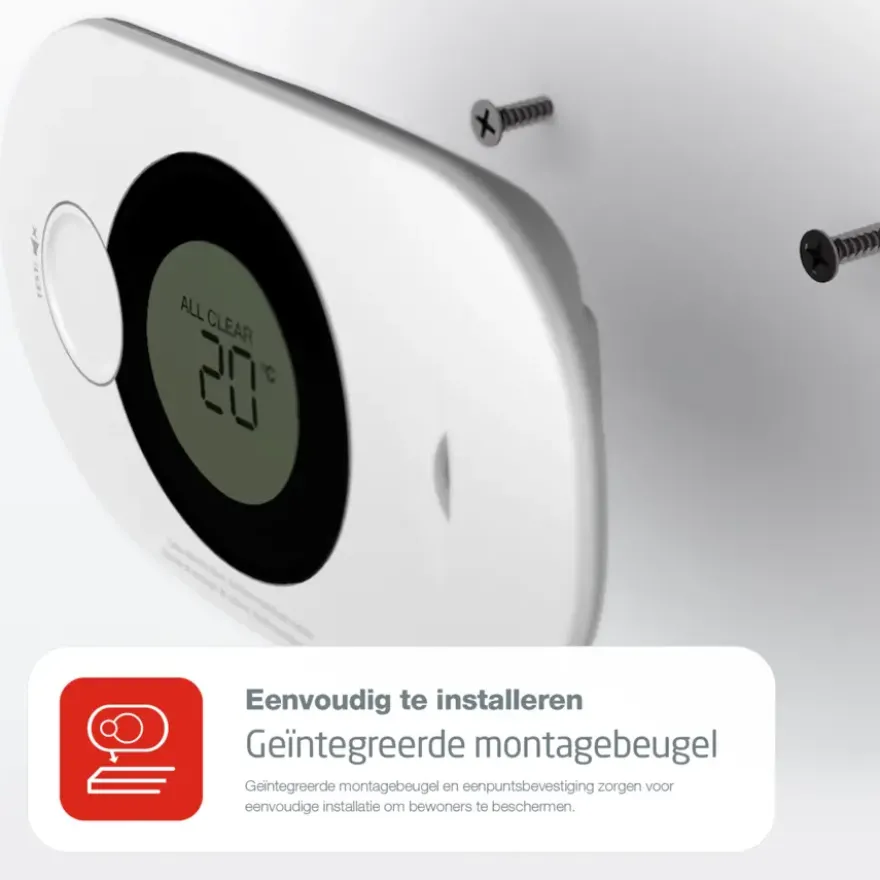 FireAngel Koolmonoxidemelder AE-3322-EUR Met Display
