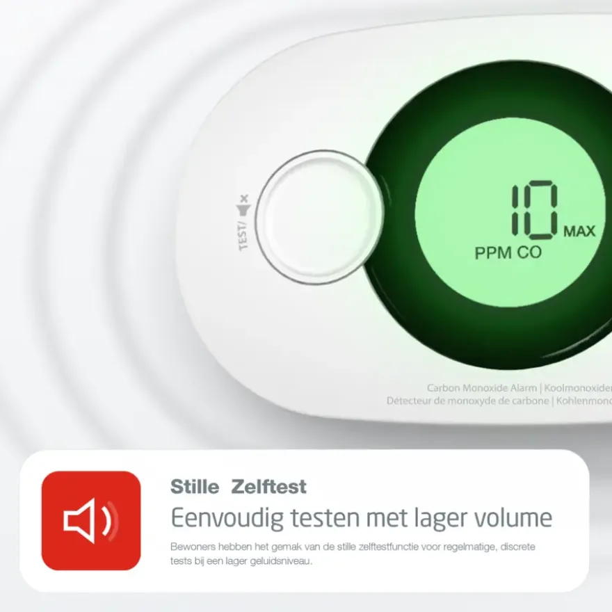 FireAngel Koolmonoxidemelder AE-3322-EUR Met Display