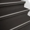 Firststep traprenovatieset pvc-treden beton zwart 4 stuks