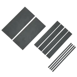 Firststep traprenovatieset laminaattreden steen antraciet, 4 stuks