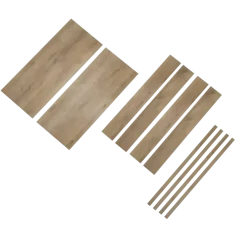 Firststep traprenovatieset laminaattreden eiken beige, 4 stuks