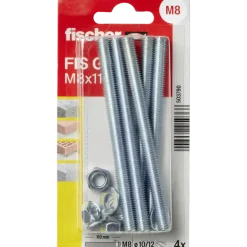 Fischer Chemisch anker Draadstang FIS GS M8x110mm 4 stuks