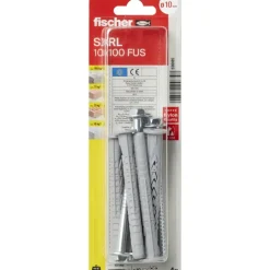 Fischer Constructieplug SXRL 10x100mm met zeskantschroef 4 stuks