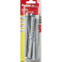 Fischer Constructieplug SXRL 10x140mm met zeskantschroef 4 stuks