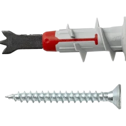 Fischer Gipsplaatplug DuoBlade 44mm + schroef 6 stuks