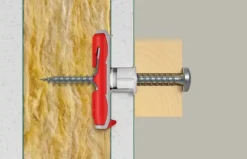 Fischer Hollewandplug DuoTec 10mm met bolkopschroef 2 stuks