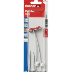 Fischer Hollewandplug DuoTec 10mm met schroef 2 stuks
