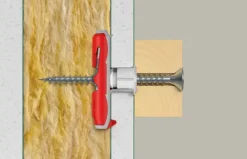 Fischer Hollewandplug DuoTec 10mm met schroef 2 stuks