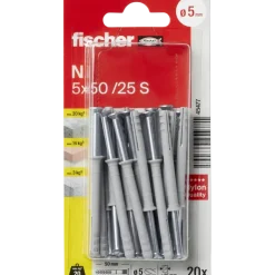 Fischer Slagplug 5x50mm 20 stuks