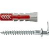 Fischer Universeelplug DuoPower 10x50mm met schroefduim 2 stuks