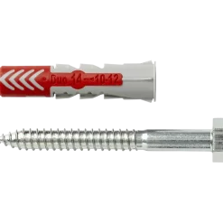 Fischer Universeelplug DuoPower 14x70mm met zeskantschroef 2 stuks