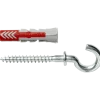 Fischer Universeelplug DuoPower 10x50mm met ronde haak 2 stuks