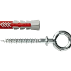 Fischer Universeelplug DuoPower 10x50mm met schroefoog 2 stuks