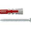 Fischer Universeelplug DuoPower 8x40mm met schroef 50 stuks
