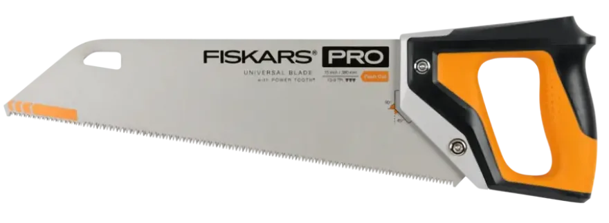 Fiskars handzaag 380 mm 9TPI PowerTooth