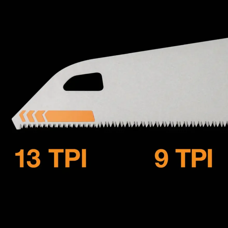 Fiskars handzaag 380 mm 9TPI PowerTooth