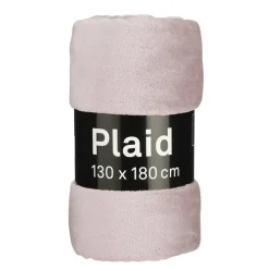 Fleece plaid lila - l180xb130cm