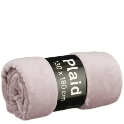Fleece plaid lila - l180xb130cm