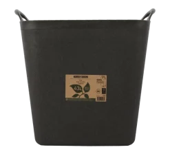 Flexibele kuip / emmer Zwart 43L (100% gerecycled)