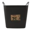 Flexibele kuip / emmer Zwart 27L (100% gerecycled)