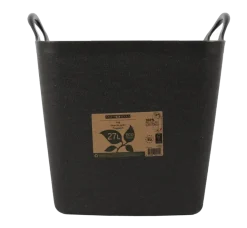 Flexibele kuip / emmer Zwart 27L (100% gerecycled)