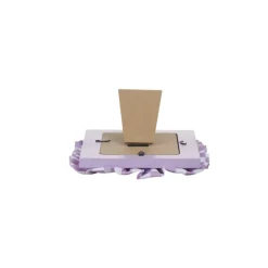 Fotolijst lila geblokt 15x2x20cm