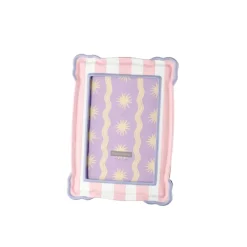 Fotolijst roze wit 16,3x1x21,5cm