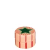 Franca opbergdoos ster rood - h7xd10cm