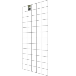 Gaaspaneel verzinkt 180 x 75 cm