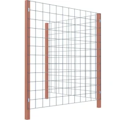 Gaas startpakket tuinhek hardhout 180 x 180 cm