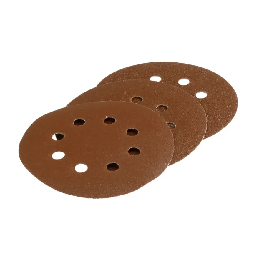 GAMMA schuurschijf gold rond 125mm 30 stuks