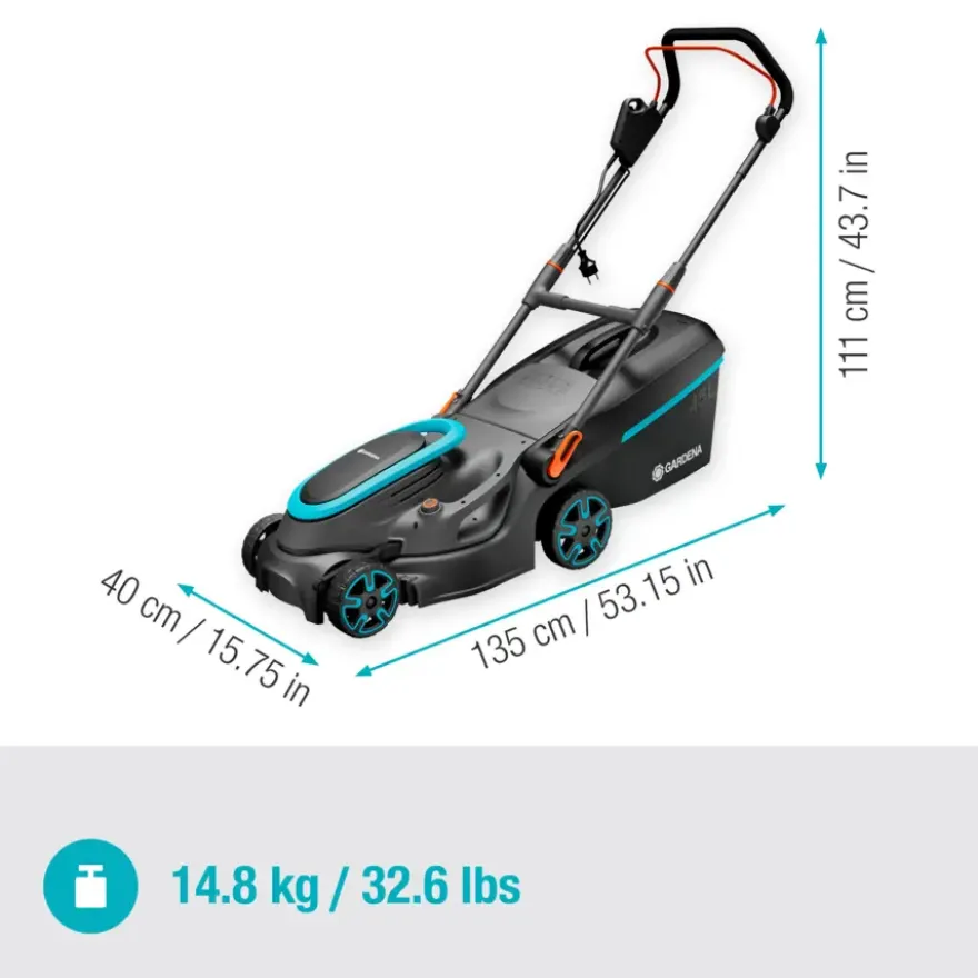 GARDENA elektrische grasmaaier PowerMax 37/1800 G2
