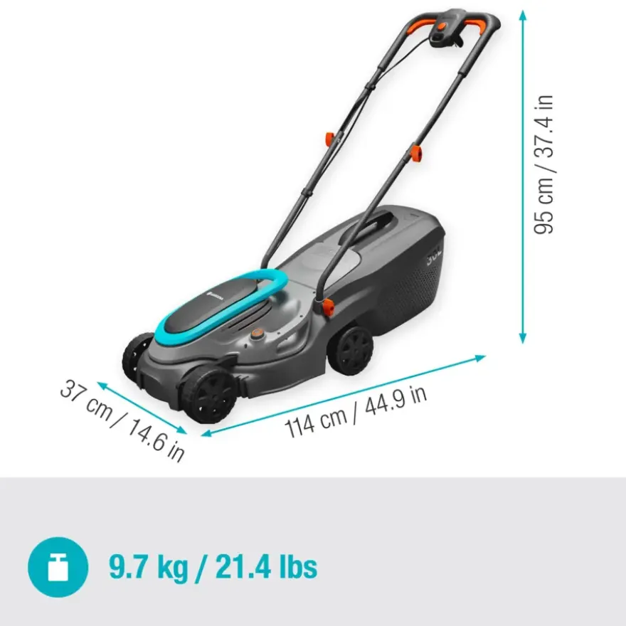Gardena elektrische grasmaaier Powermax 32/1200 G2 32cm 1200W