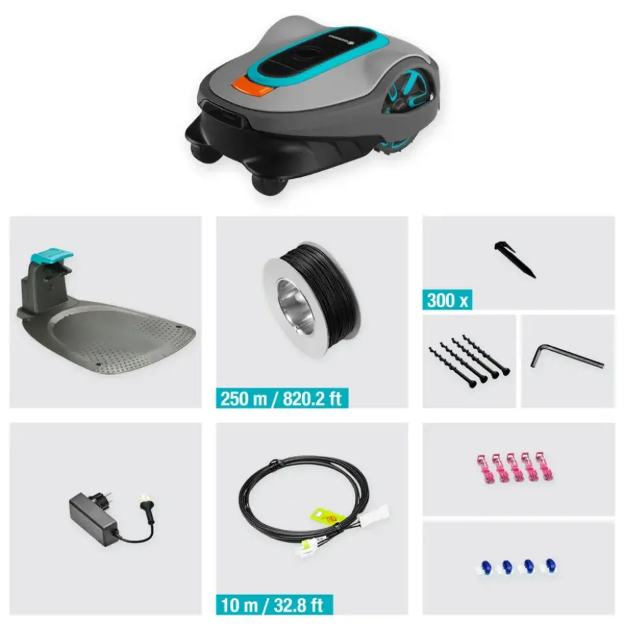 Gardena robotmaaier Sileno Life 1250m² - 21cm