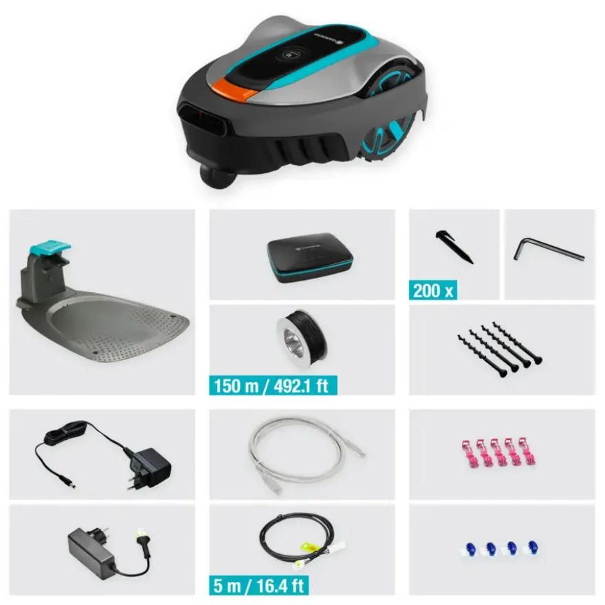 Gardena robotmaaier Smart Sileno City 400 m²