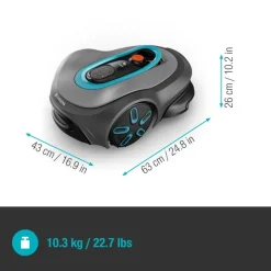 Gardena robotmaaier Smart Sileno max 1200 m²