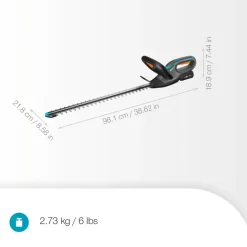GARDENA 18V accu heggenschaar EasyCut 55cm set
