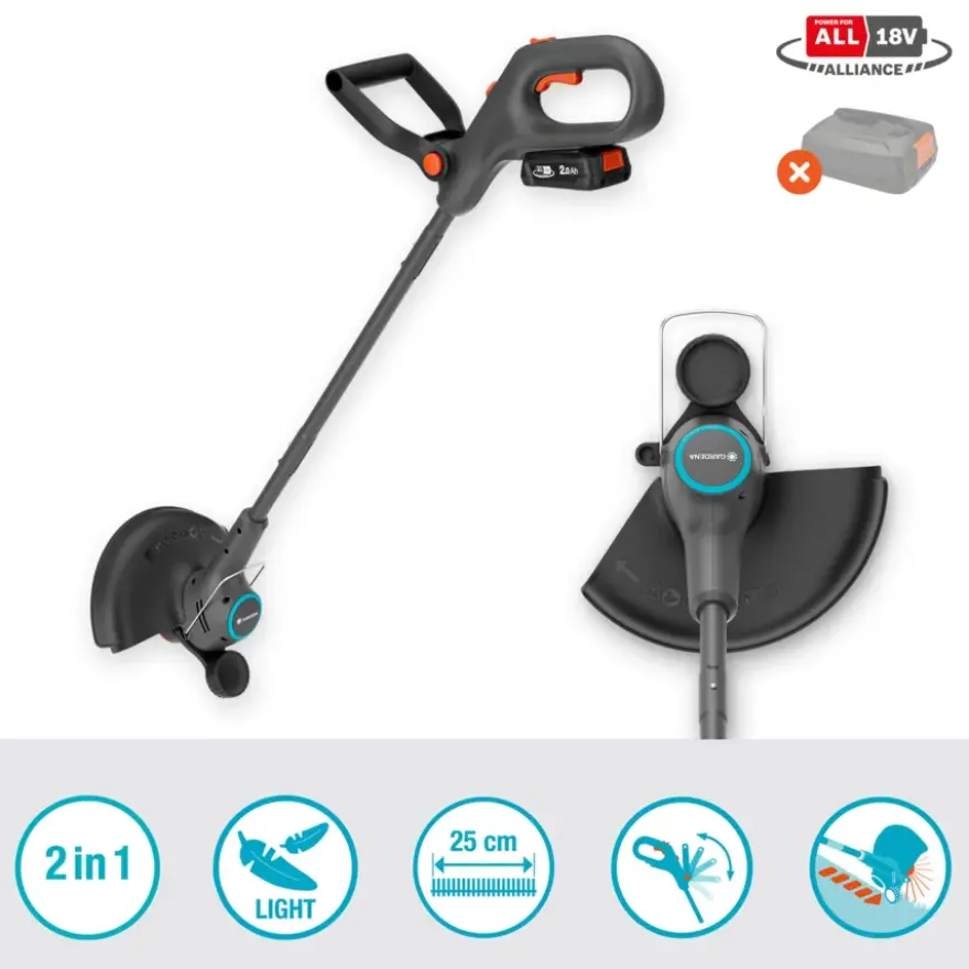 Gardena 18V Easytrim 25cm P4A (zonder accu)