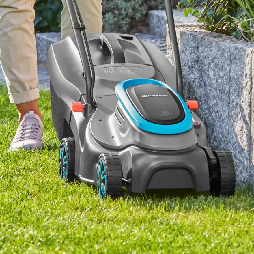 Gardena 18V grasmaaier Powermax P4A 32cm (P4A) incl. 4.0Ah accu + lader