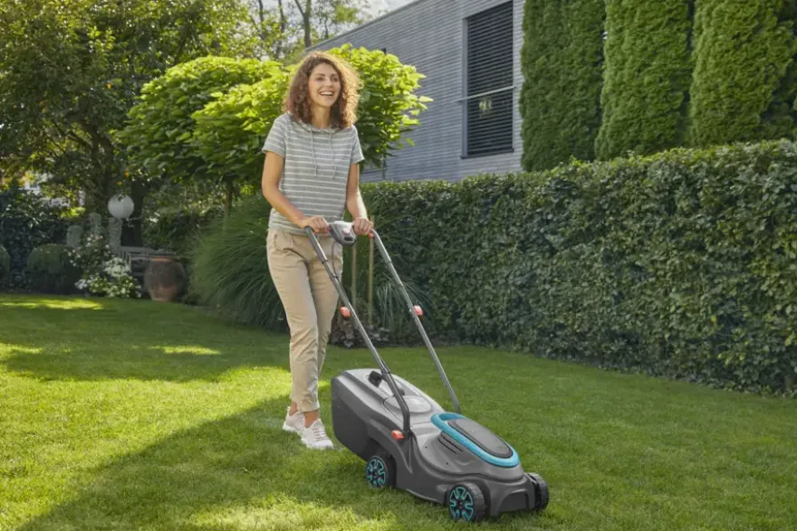 Gardena 18V grasmaaier Powermax P4A 32cm (P4A) incl. 4.0Ah accu + lader