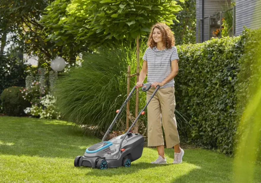 Gardena 18V grasmaaier Powermax P4A 32cm (P4A) incl. 4.0Ah accu + lader