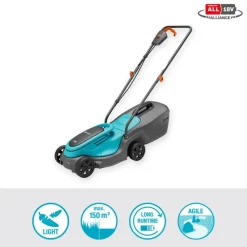 Gardena 18V grasmaaier Powermax P4A 30cm incl. 4.0Ah accu + lader